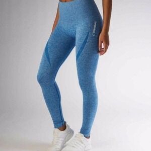 Gymshark seamless blue leggings